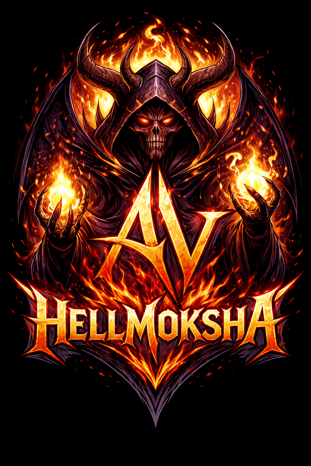 HellMoksha AV Logo