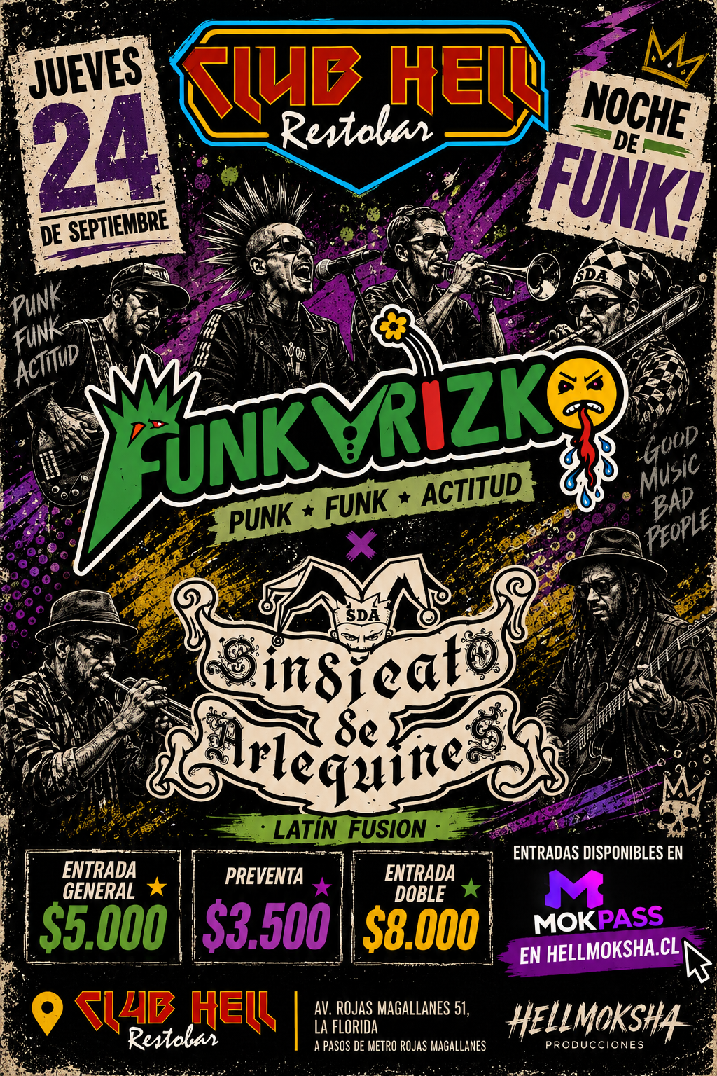 PUNK JUEVES EN CLUB HELL