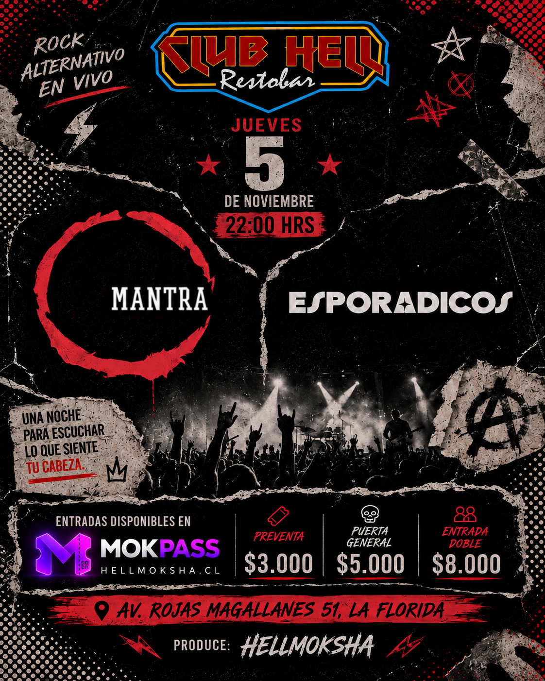 Rock Nacional / MANTRA y ESPORADICOS